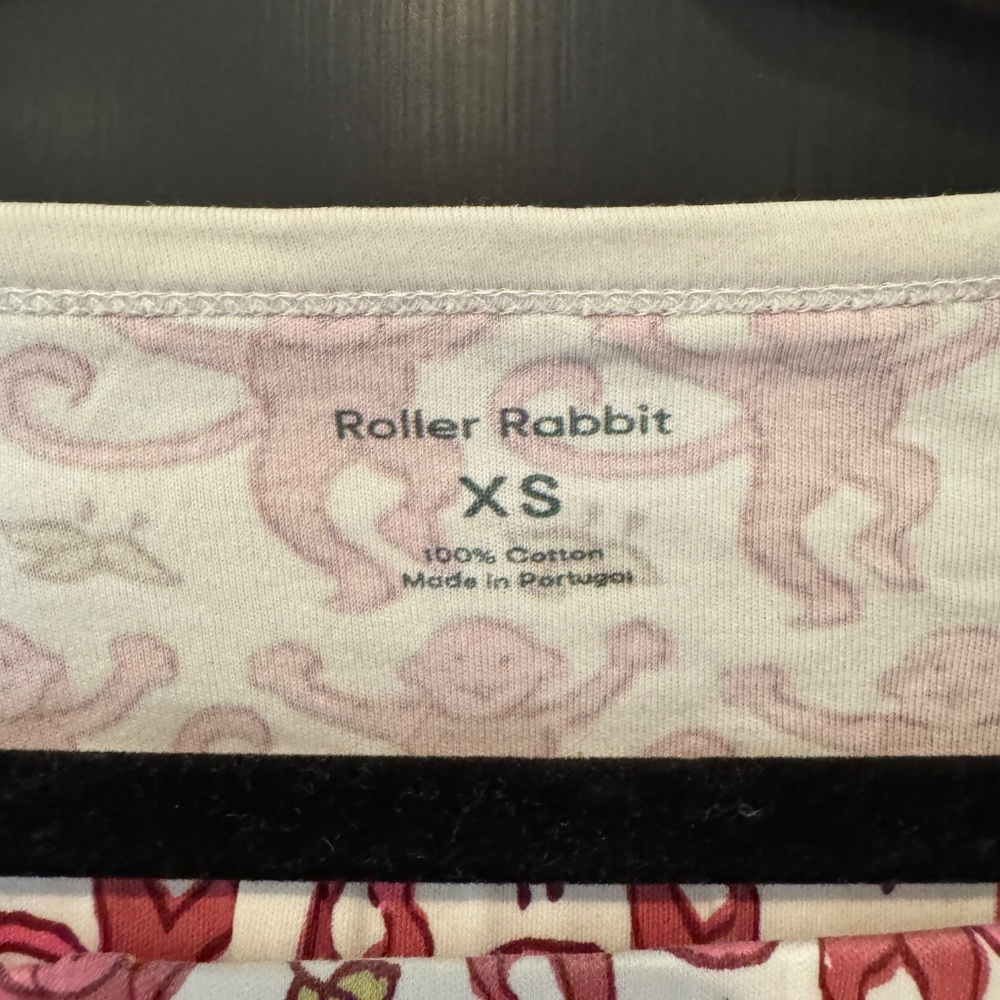 Roller Rabbit Pink Monkey PJs - Picture 4 of 4